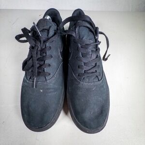 Nike SB Chron 2 Canvas Skate Shoes Black Men US 10.5 CD6275 001 Low Top Sneakers